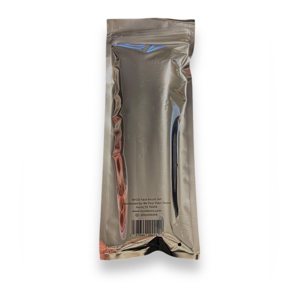 NEW Makeup Brush Set 3 piece bundle foundation contour highlight - Picture 3 of 3